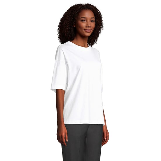 SOLS Dames/Dames Boxy Oversized T-shirt (Wit) - Image 3