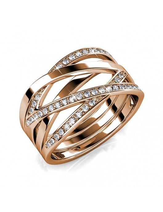Kriskras Ring - Oostenrijks Kristal - Image 1