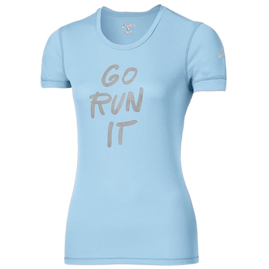 Asics Go Run It Dames Lichtblauw T-shirt - Image 1