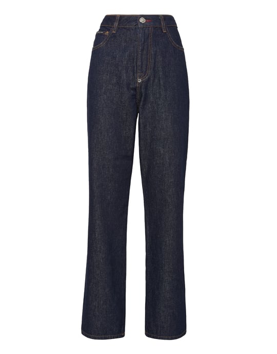 Denim Broek Losjes Iconic Plein - Image 2