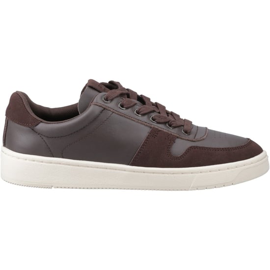 TOMS TRVL Lite Court Leer Heren Bruin Trainers - Image 5