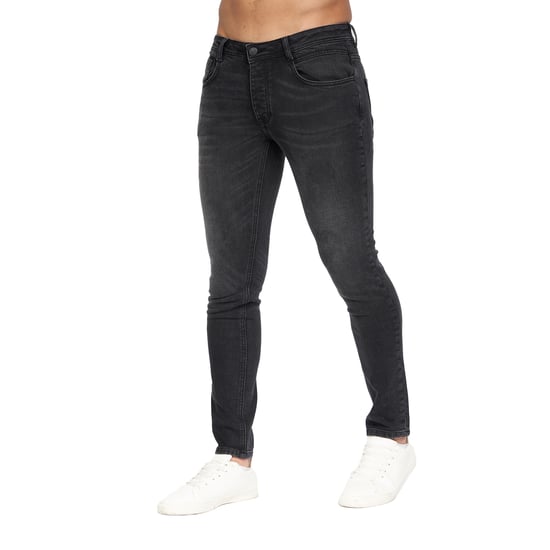 Crosshatch Heren Malcolm Slim Jeans (Zwart wassen) - Image 6