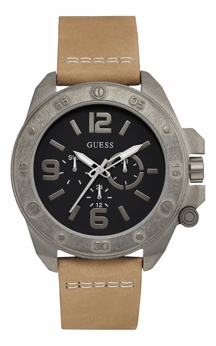 Guess Herenhorloge Kwarts Grijs - Image 1