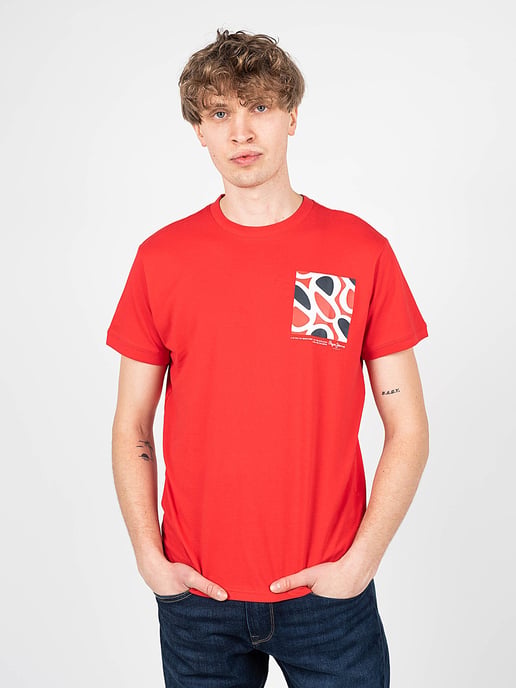 Pepe Jeans T-shirt Alford Men's Red