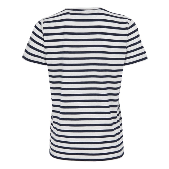 Regatta Dames/Dames Bayletta Gestreept T-shirt (Wit/Zwaar) - Image 2