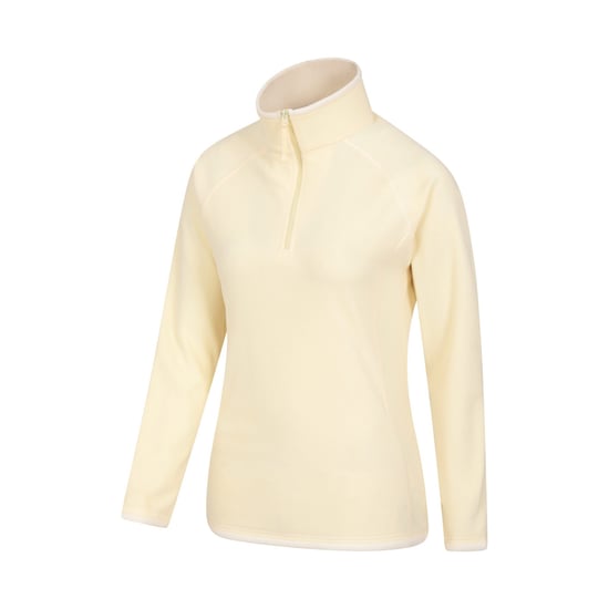 Mountain Warehouse Dames/Dames Montana Half Zip Fleece Top (Geel) - Image 4