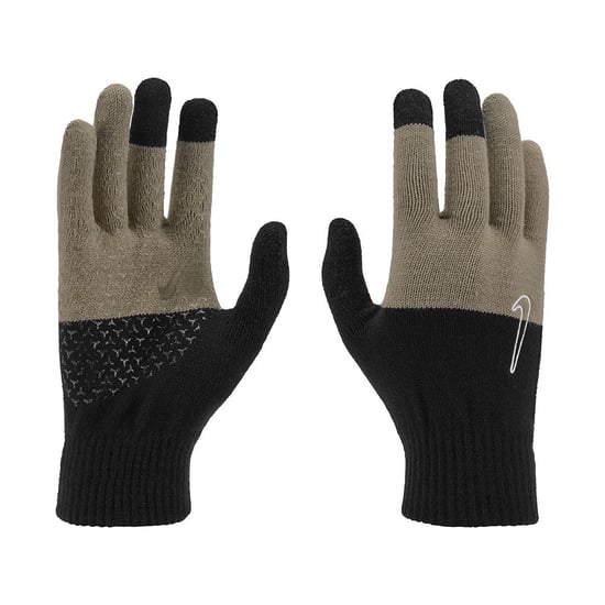 Nike Gebreide Swoosh Grip Handschoenen 2.0 voor volwassenen (Grafisch Zwart/Kaki/Kokosmelk) - Image 3