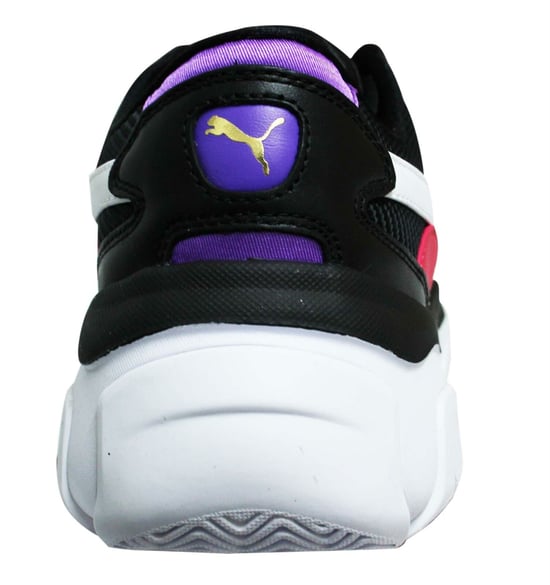 Puma Storm.Y Black/Violet Trainers