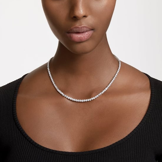 Swarovski 'Matrix' Vrouwen Basis Metaal Ketting - Zilver 5681796 - Image 4