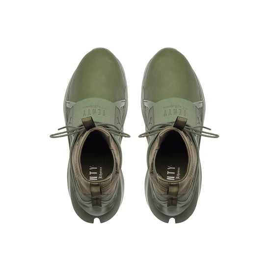 Puma x Rihanna Fenty Ignite Dames Groen Hi Sportschoenen - Image 3