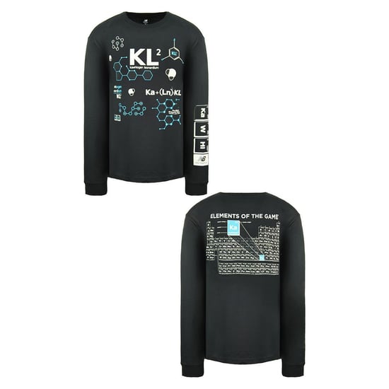 New Balance KL2 Elements Of The Game Long Sleeve Dark Grey Mens Top MT03596 PHM