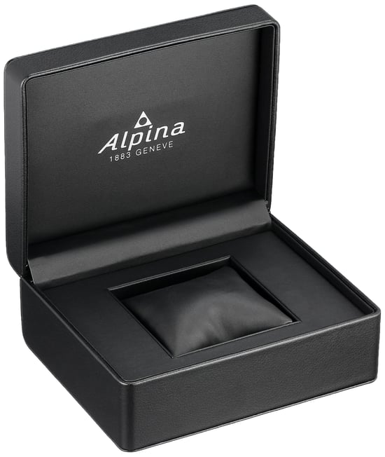 Alpina Startimer Piloot Heren Zilveren Horloge AL-372BW4S26B - Image 4