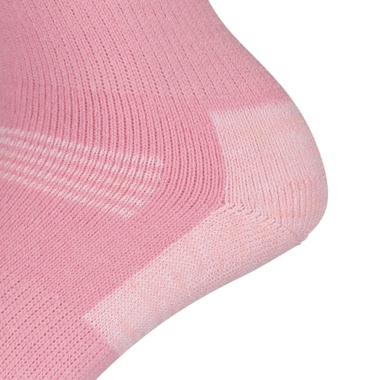 Trespass Childrens/Kids Convex Ski Socks (Pack of 2) (Candy Pink/Off White)