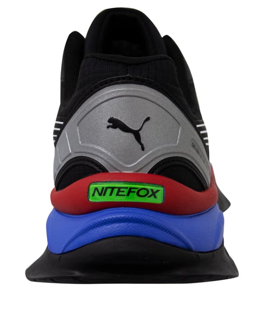 Puma Nitefox Offroad Black Low Lace Up Mens Running Trainers 371498 01
