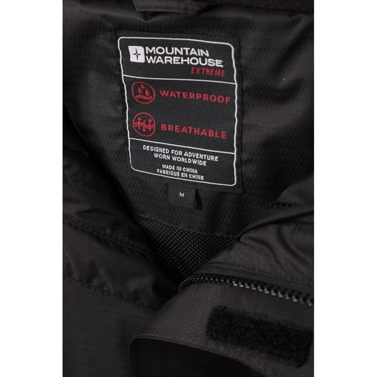 Mountain Warehouse Heren Bracken Extreme 3 in 1 Waterdichte Jas (Zwart) - Image 5