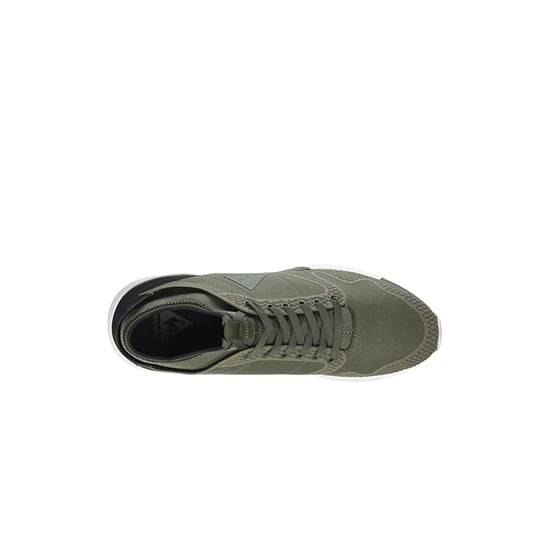 Le Coq Sportif Omicron Tech Modern Mens Green Trainers