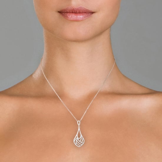 Orphelia Women's 925 Sterling Silver Chain with Pendant - Silver ZH-4843