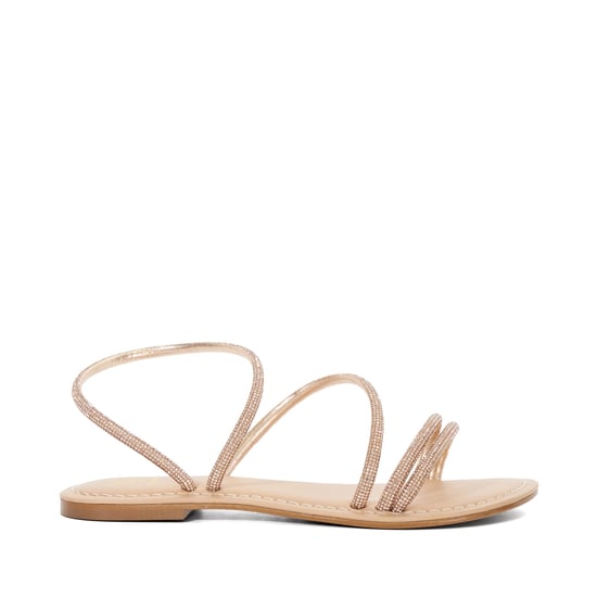 Dune Ladies Lessia - Diamante Embellished Flat Sandals - Image 2
