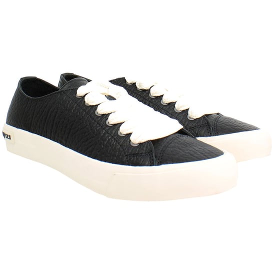 Seavees Crosby Dames Zwarte Plimsolls - Image 2