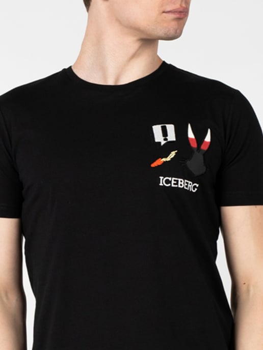 Iceberg T-Shirt Mannen zwart - Image 5