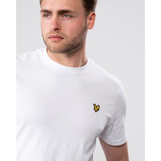Lyle & Scott Tee SS Plain T-Shirt Wit - Image 6