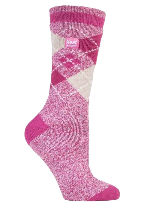 Heat Holders Thermische sokken met dun patroon voor dames - Abdij - Image 1