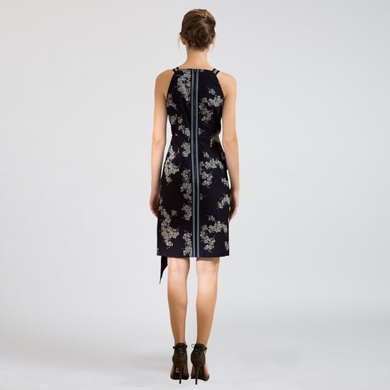 Op maat gemaakte V-hals denimjurk - Image 2