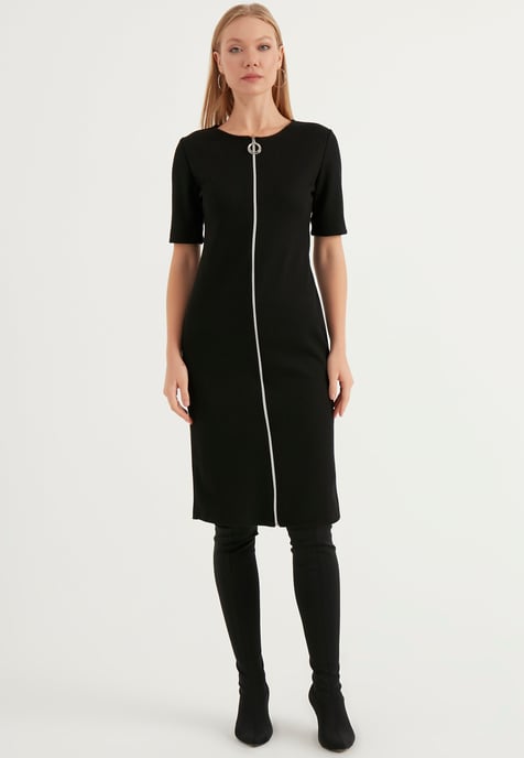 Kleed met ritsdetails - Image 1