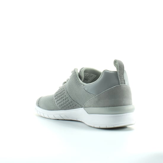 Supra Scissor Light Grey Textile Mens Lace Up Running Trainers 08027 054