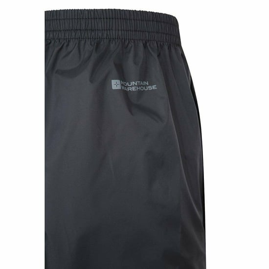 Mountain Warehouse Heren Downpour Waterdichte Broek (Zwart) - Image 5