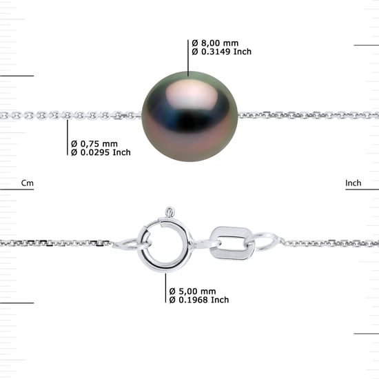 DIADEMA - Bracelet - Tahitian Pearl - Diamonds