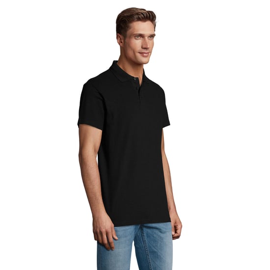 SOLS Heren Lente II Poloshirt (Zwart) - Image 3