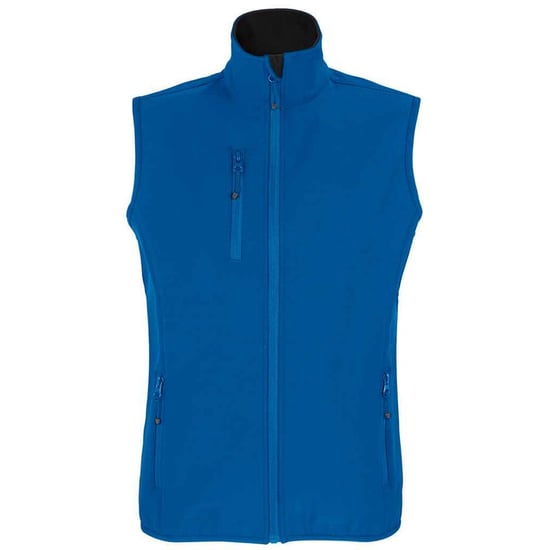 SOLS Dames/dames Falcon Softshell gerecyclede bodywarmer (Koningsblauw) - Image 1
