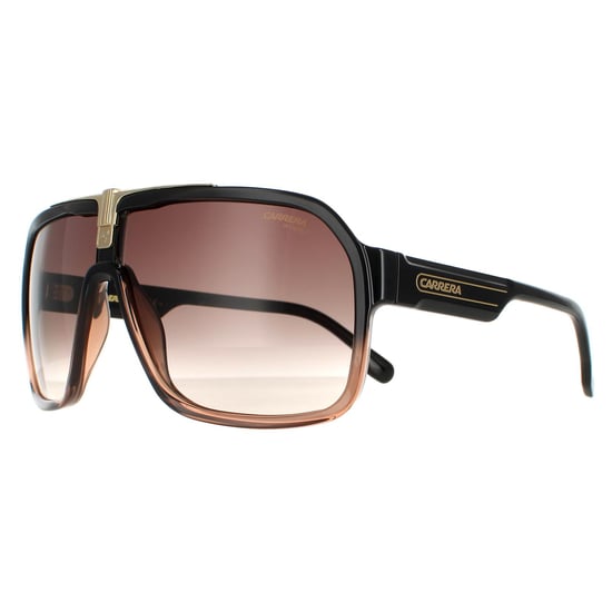 Carrera Aviator Mens Black Brown Brown Gradient 1014/S