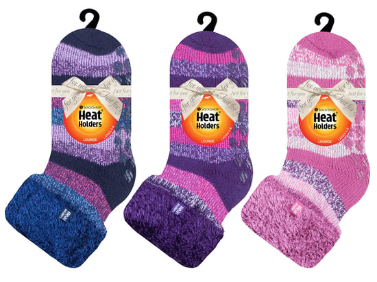 Heat Holders - Set van 3 gevoerde antislipsokken voor dames - Pack 5 - Image 2