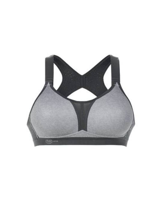 Dynamix Star Sports Bra Heather Grey