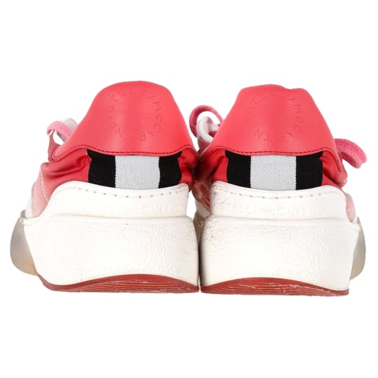 Stella McCartney Loop Ombre Sneakers in roze en witte polyester - Image 5