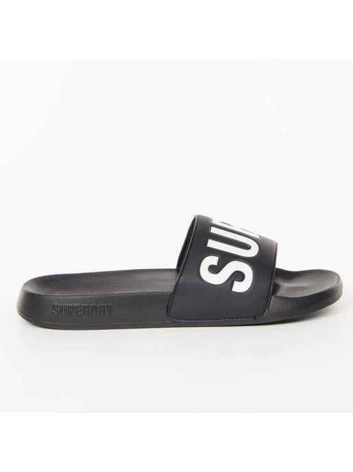 Superdry herensandalen met logo, klassiek model, voor bij het zwembad - Image 3