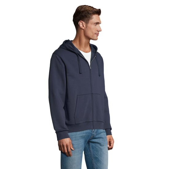 SOLS Heren Spike Full Zip Hoodie (Franse marine) - Image 3