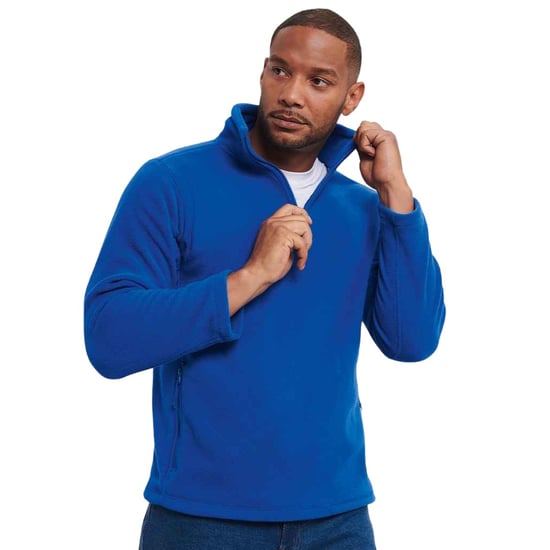 Russell Heren Ritssluiting Outdoor Fleece Top (Koningsblauw) - Image 4