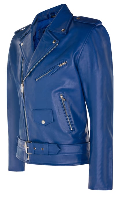 Brando biker skirt leather motorcycle jacket