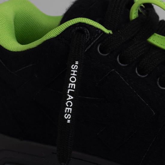 Women's Off White Out of Office Wool Trainers in Black