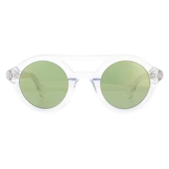 Moncler zonnebril ML0014 27Q Crystal Green Mirror - Image 1