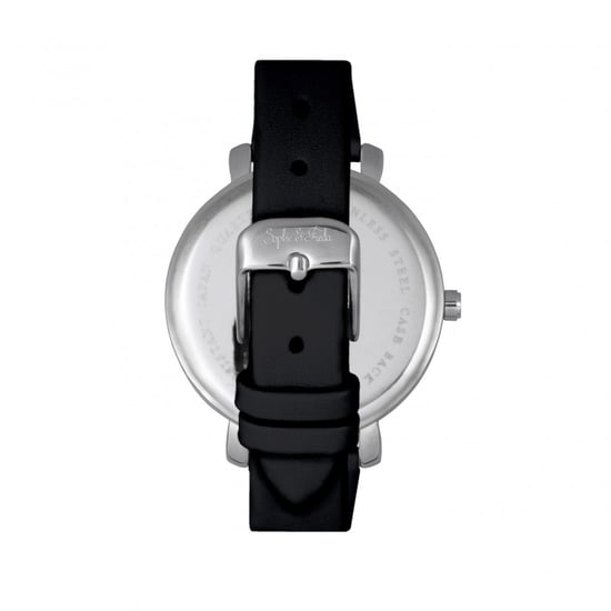 Sophie & Freda Key West Leather-Band Watch w/Swarovski Crystals