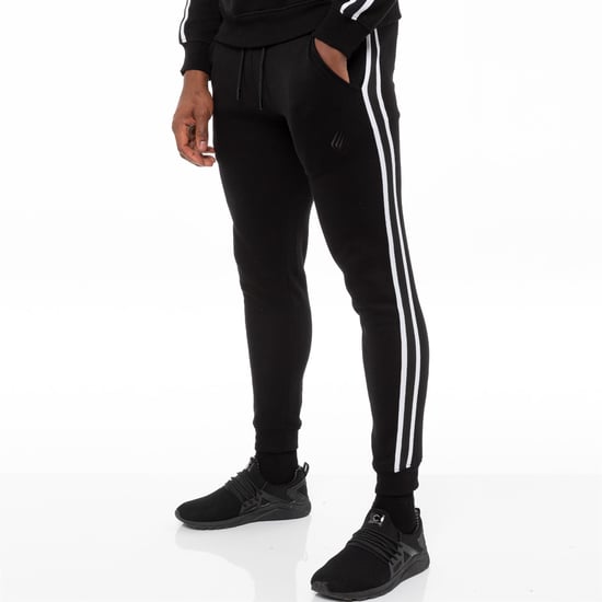 Heren Zwart Trainingspak Joggers| Enzo Designer Menswear - Image 1
