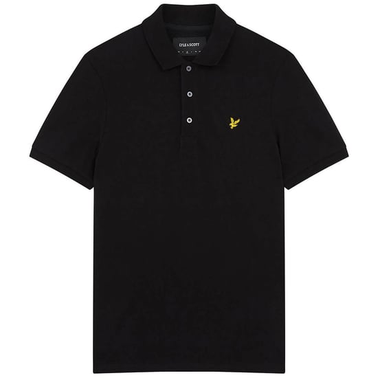 Lyle & Scott Gewoon poloshirt in Zwart - Image 3