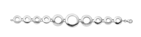 Orphelia Women's 925 Sterling Silver Set: Chain + Bracelet - Silver SET-019