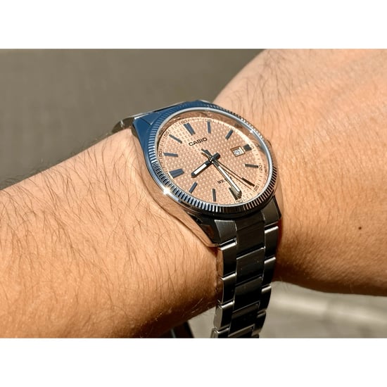 Casio Casio Collectie Heren Zilveren Horloge MTP-1302PE-4AVEF - Image 4