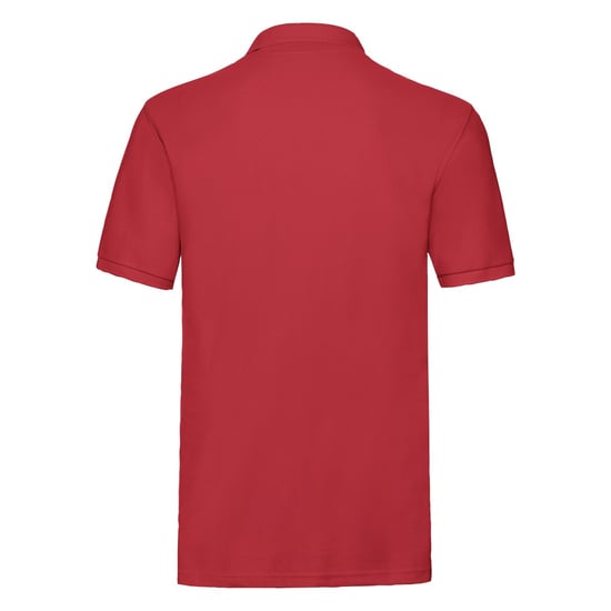 Fruit of the Loom Heren Premium Piqué Poloshirt (Rood) - Image 2