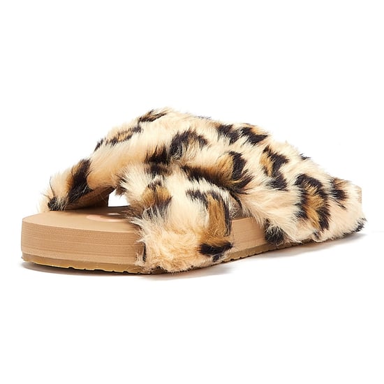 TOMS Susie EVA Cheetah Dames Bruine Slippers - Image 3